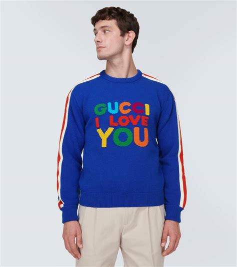 gucci intarsia wool sweater